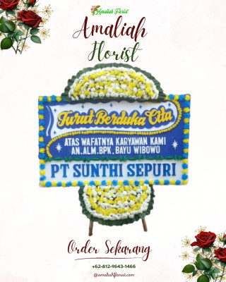 Papan Bunga Duka di Solok Selatan