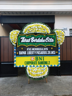 Papan Bunga Duka di Solok Selatan