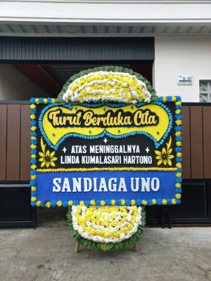 Papan Bunga Duka di Solok Selatan