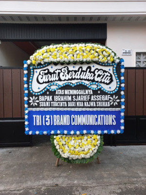 Papan Bunga Duka di Solok Selatan
